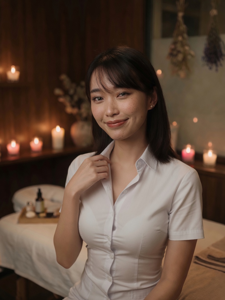 Massage therapist at Lucky Relax Spa